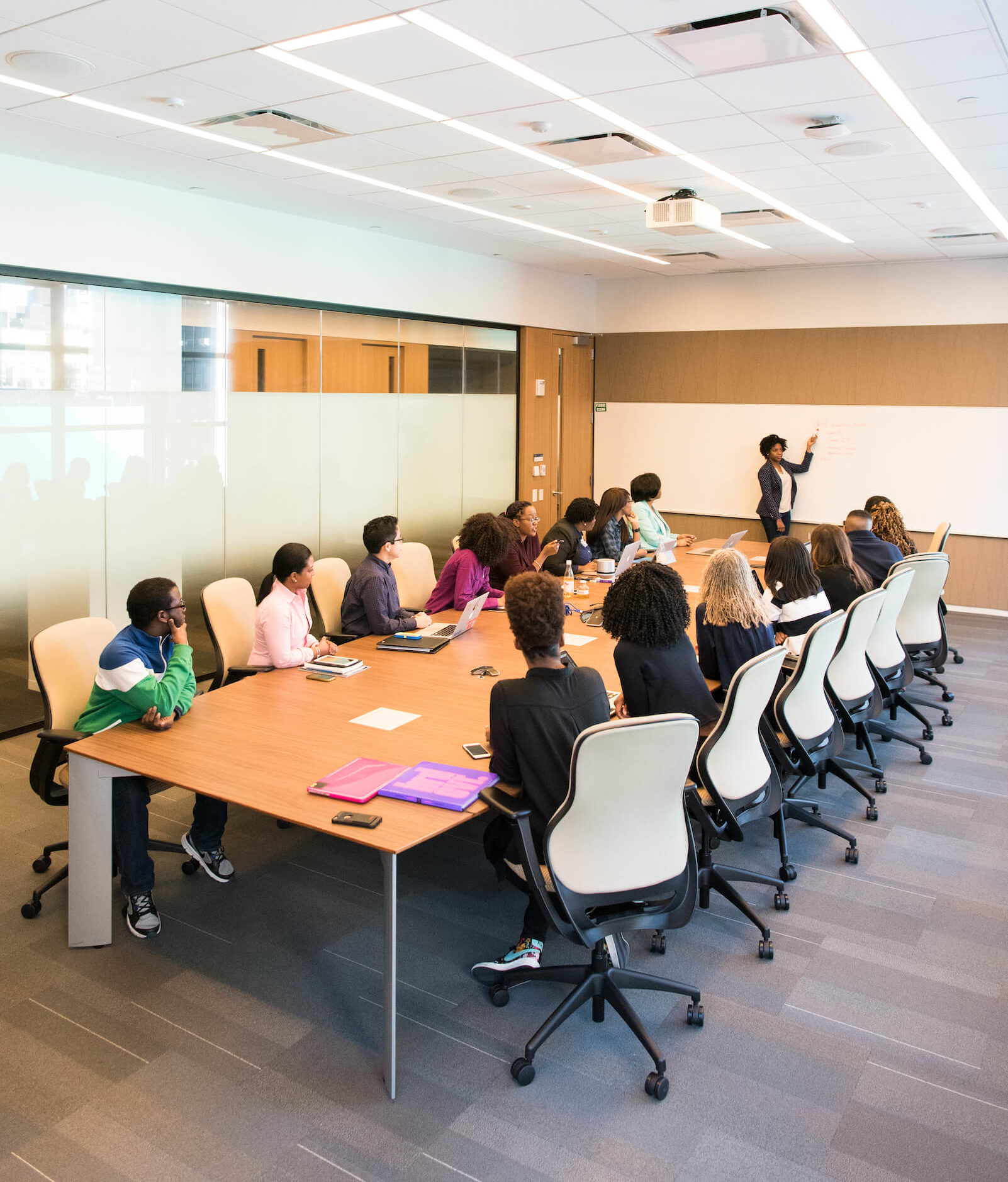 The Jensen Project - Conference Room Background