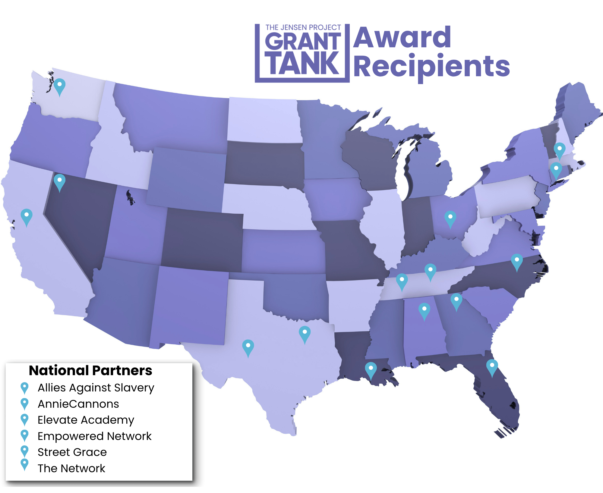 TJP Partner Map